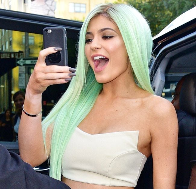 kylie jenner menta getty2 