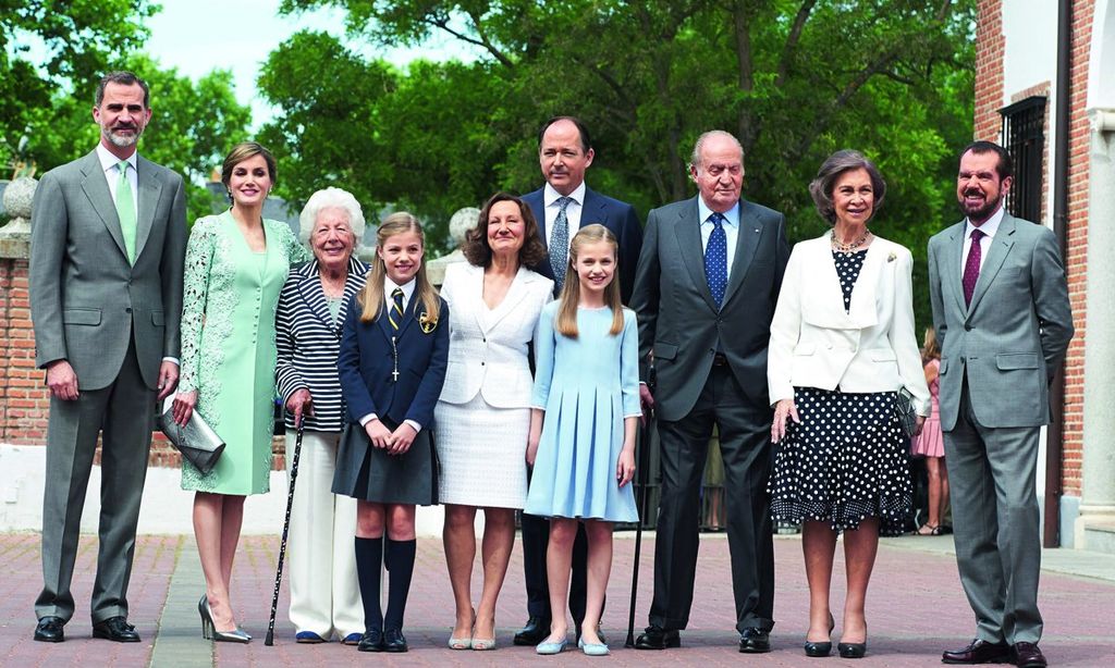 17/5/2017. Madrid. Parroquia de la Asuncion de Aravaca. Primera Comunion de la infanta Sofia de Borbon.