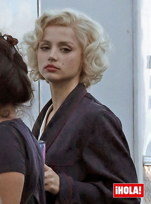 Ana de Armas como Marilyn Monroe