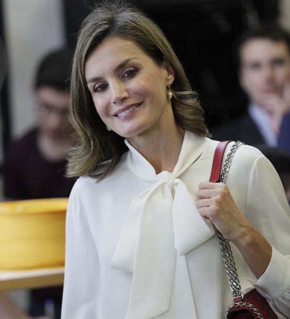 el curioso look de la reina Letizia