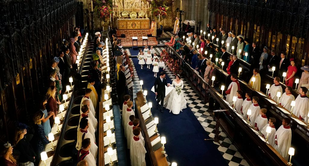 Boda Eugenia de York y Jack Brooksbank