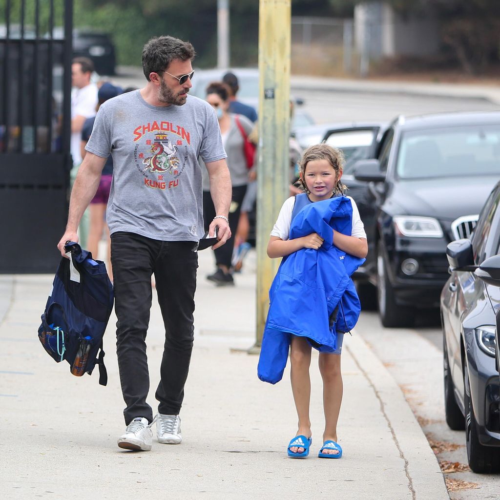 ben affleck y su hijo samuel