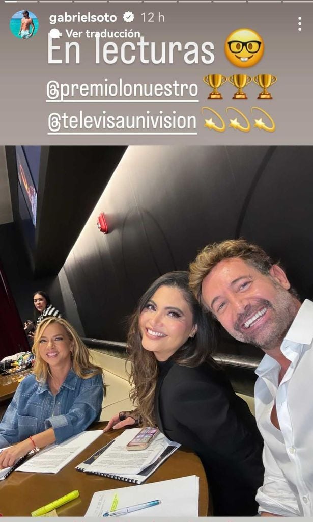 Adamari López, Gabriel Soto y Chiquinquirá Delgado