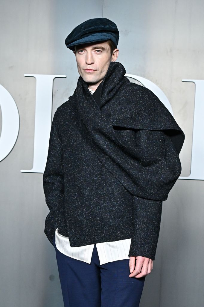 Robert Pattinson en el desfile de dior 