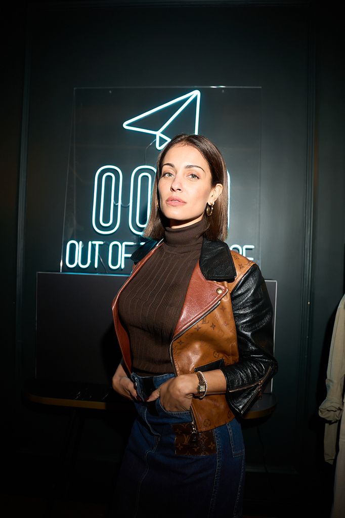 Hiba Abouk en el evento del segundo aniversario de OOTO