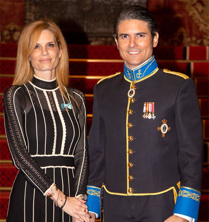 Olivia de Borbón y Julián Porras-Figueroa