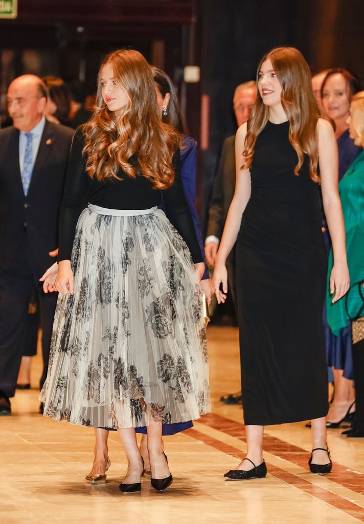 Princesa Leonor y la infanta Sofía