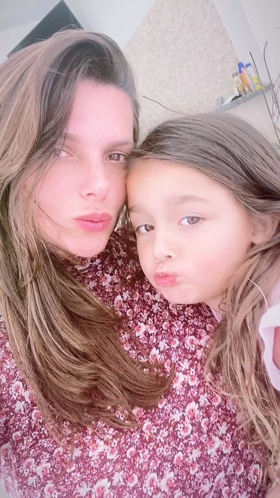 Bárbara Bermudo y su hija Sofia 