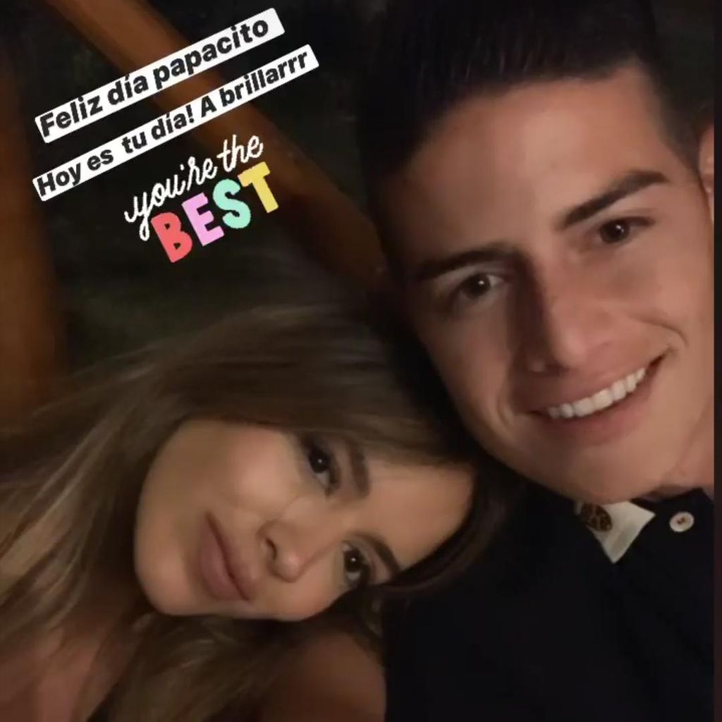 shannon de lima y james rodriguez