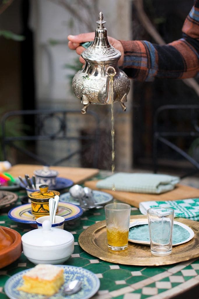 Imprescindible degustar un té en una visita a Marrakech