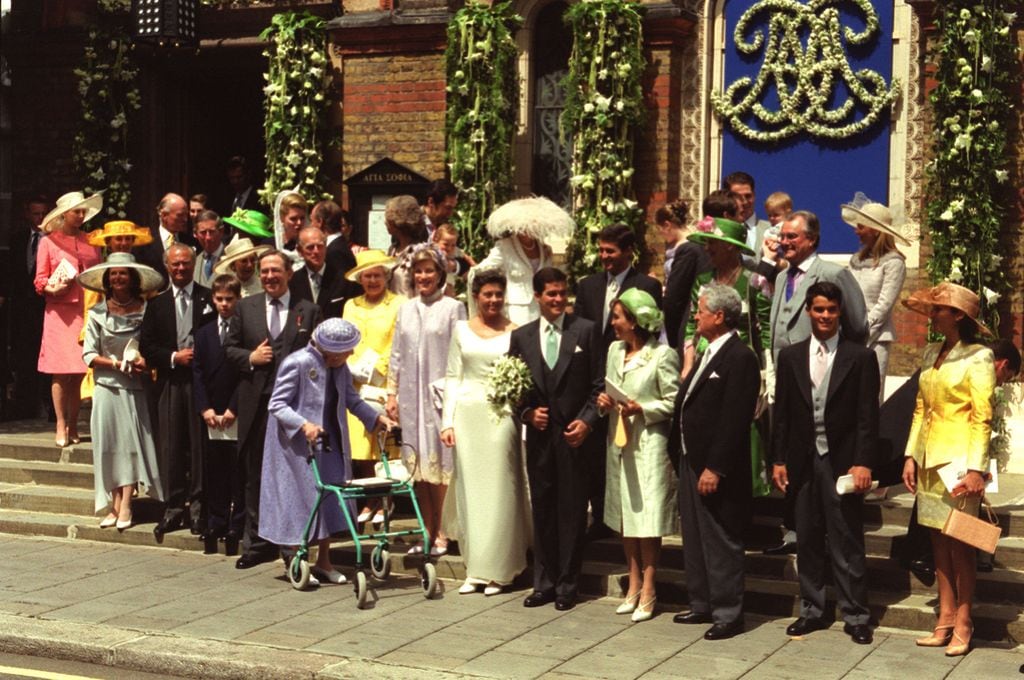 Boda de Alexia de Grecia y Carlos Morales en Londres