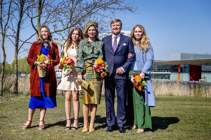 Los Reyes de Holanda y sus hijas