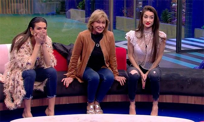 Mila Ximénez, Estela Grande y Adara Molinero 