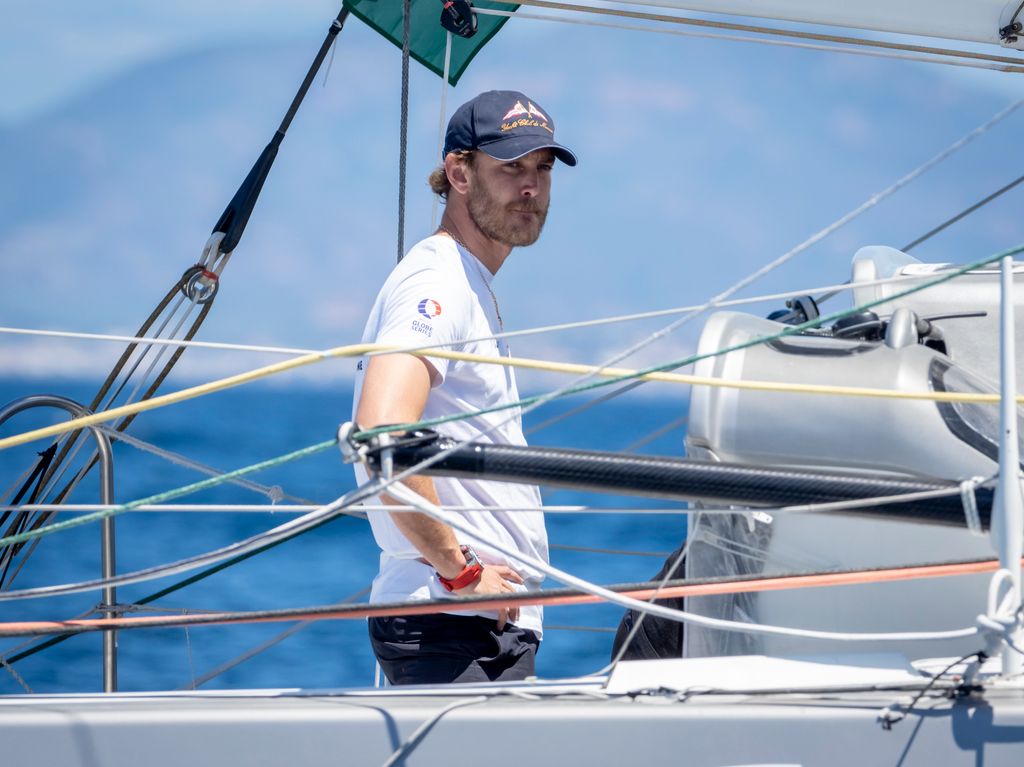 Pierre Casiraghi en 2019 en Saint Tropez