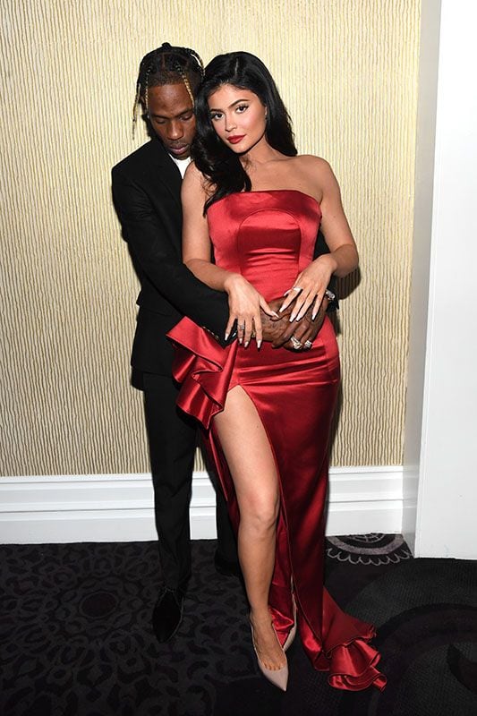 Kylie y Travis