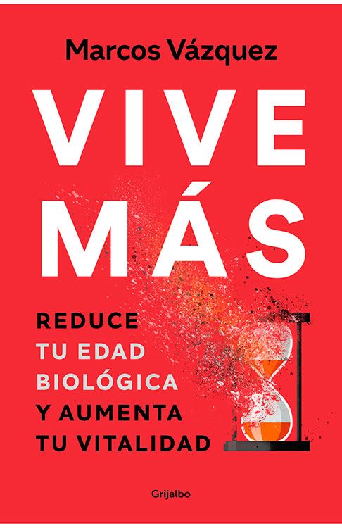 portada del libro Vive más de Marcos Vázquez