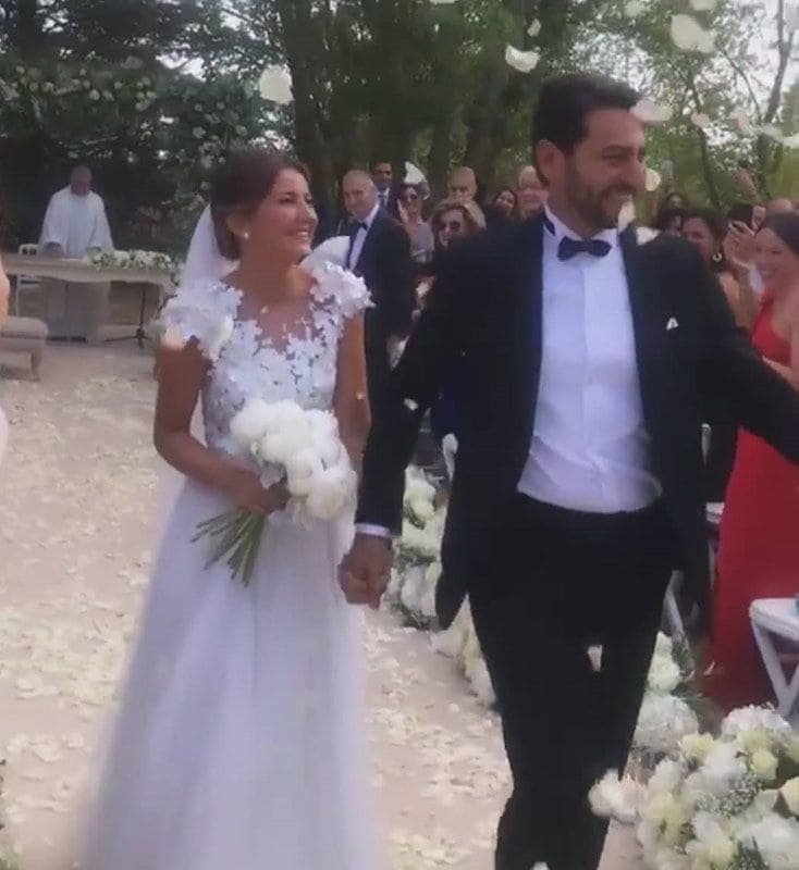 Alexandra Pereira (Lovely Pepa) se casa con Ghassan Fallaha en una boda de ensueño