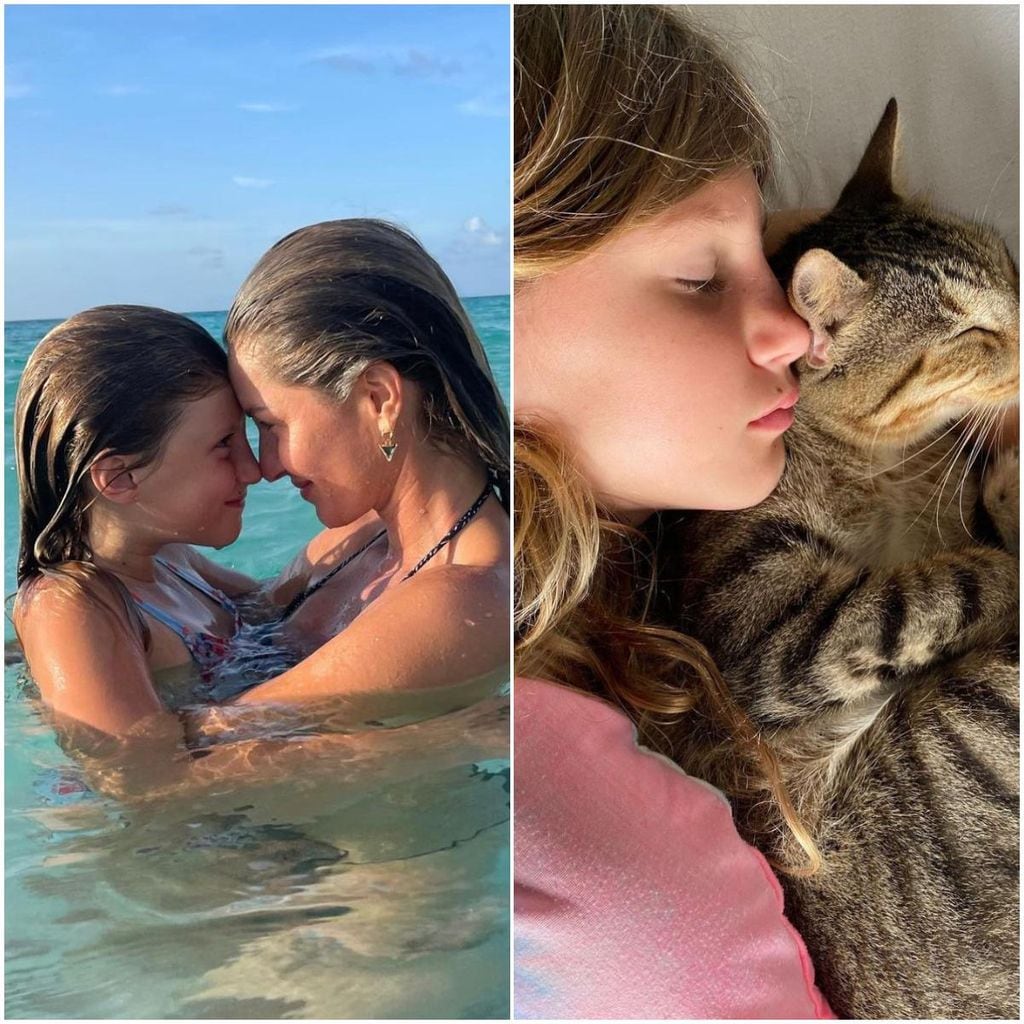 Gisele Bundchen y su hija Vivian