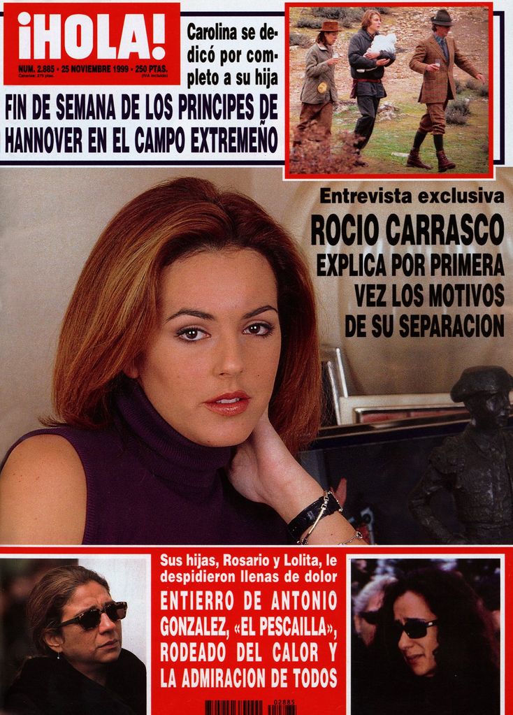 Entrevista de Rocío Carrasco en ¡HOLA! en 1999