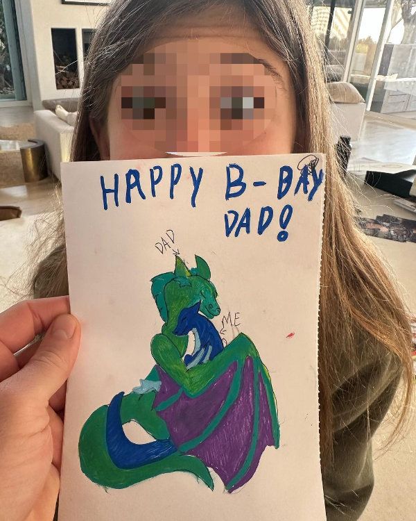 Tarjeta de cumpleaños de Chris Hemsworth