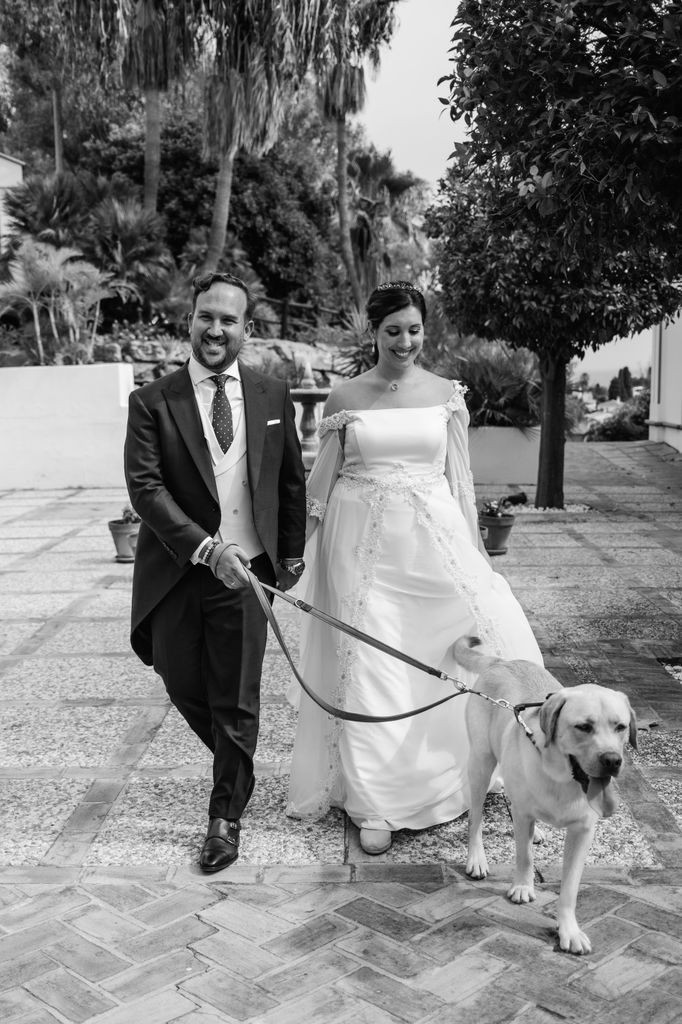 Mascota en las bodas