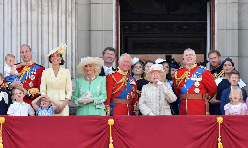 The Queen had eight grandchildren and 8 great-grandchildren
