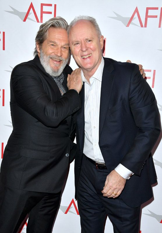 Jeff Bridges y su compañero John Lithgow