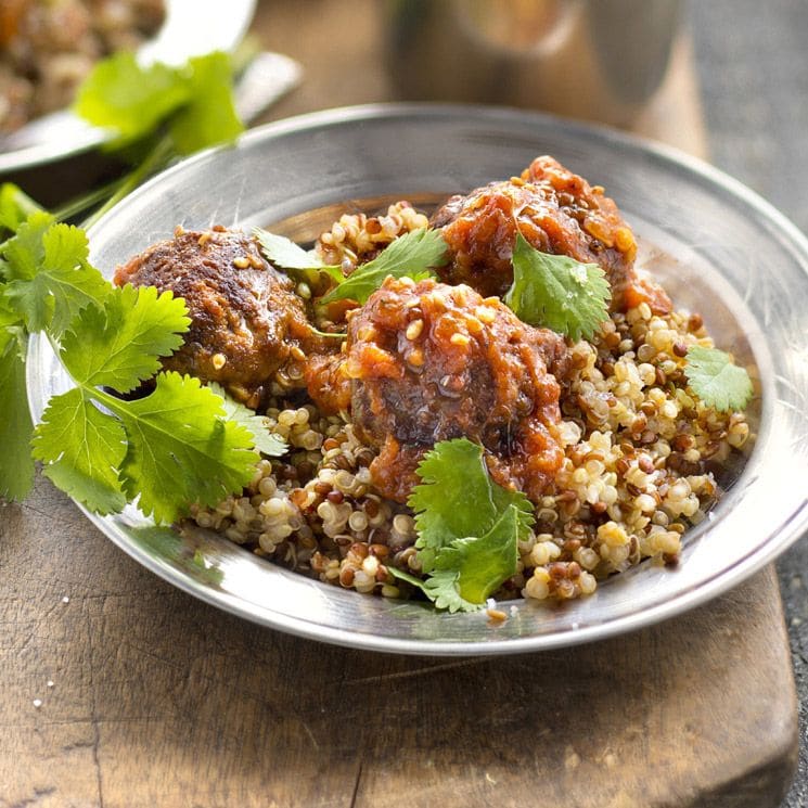 albondigas quinoa