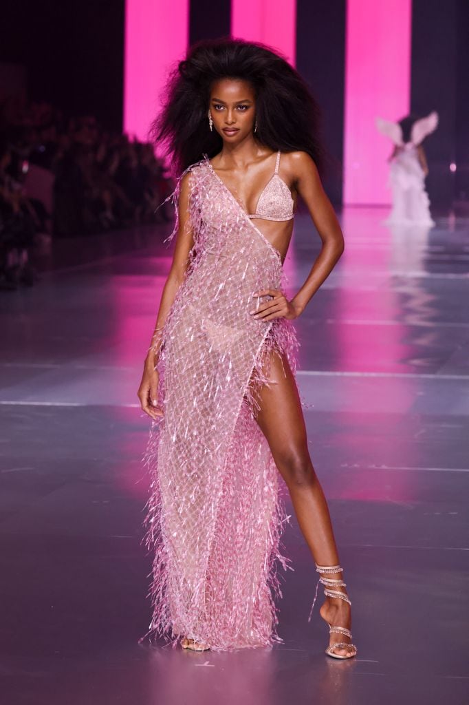 Blesnya Minher desfile Victoria's Secret