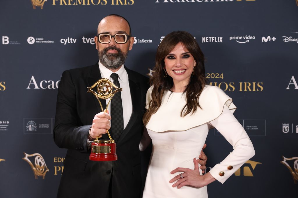 Risto Mejide y Marta Flich en los premios Iris 2025