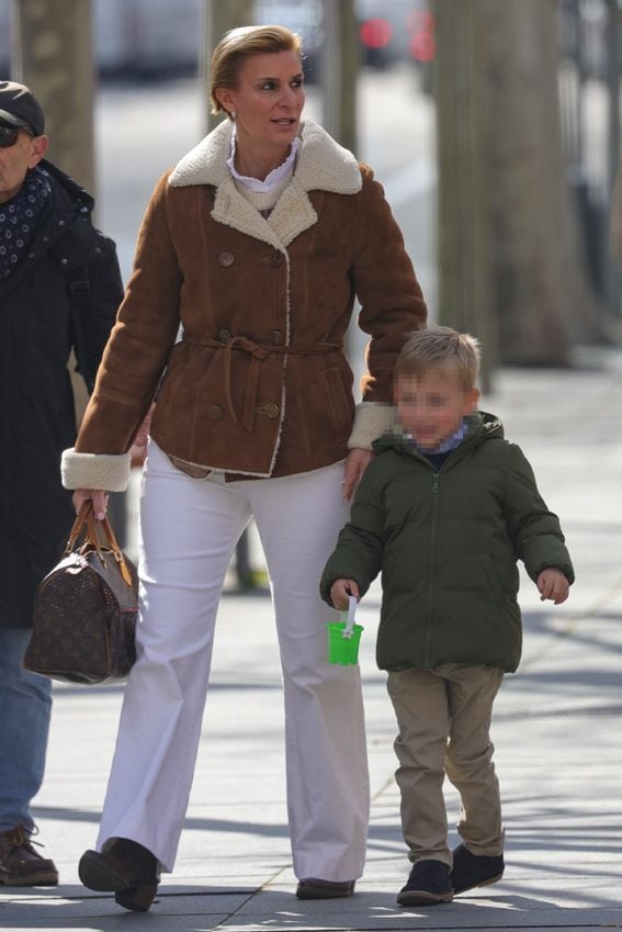 María Zurita y su hijo Carlos