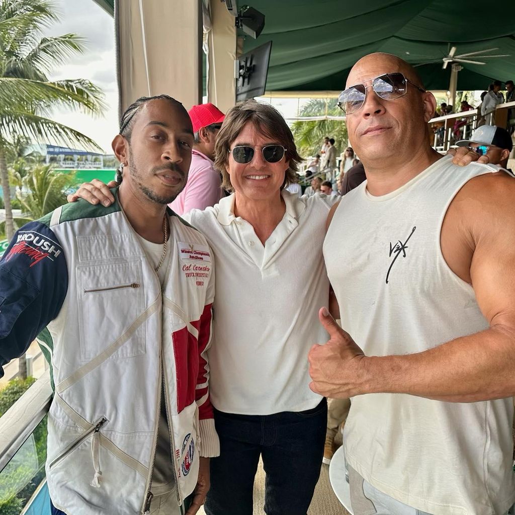 vin diesel con tom cruise y ludacris