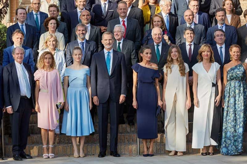 Los Reyes y sus hijas en los premios Princesa de Girona