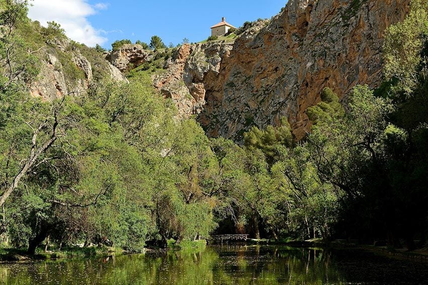 Monasterio de Piedra, lago del Espejo