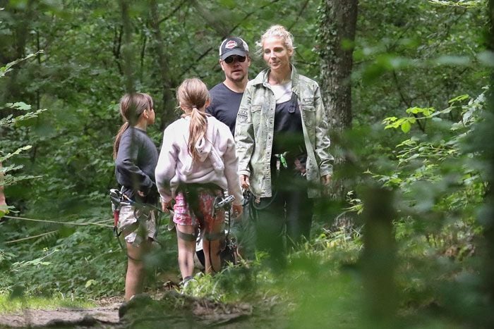 Elsa Pataky y Matt Damon