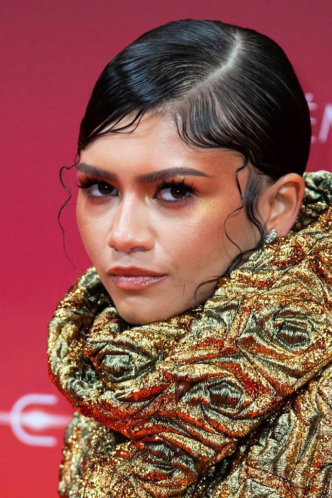 zendaya wet look