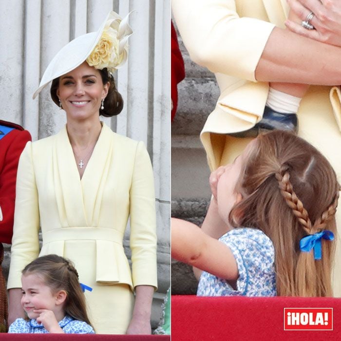 Princesa Charlotte Cambridge peinados