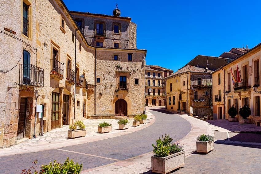 Calle de Sepúlveda en Segovia