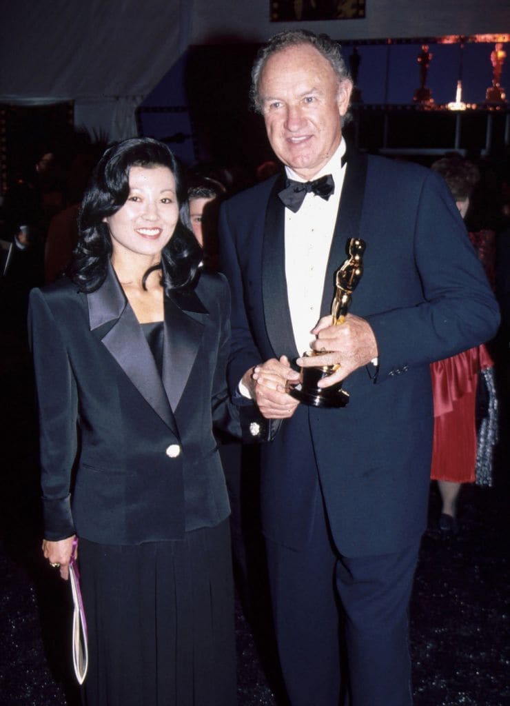 Gene Hackman and Betsy Hackman, Betsy Arakawa
1995