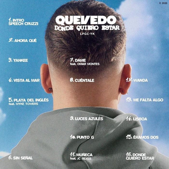 Nuevo disco de Quevedo 'Donde quiero estar'