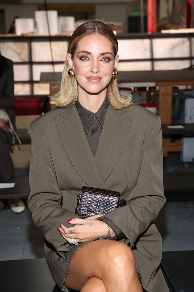 Chiara Ferragni en el desfile de Tod's Primavera/Verano (2023)