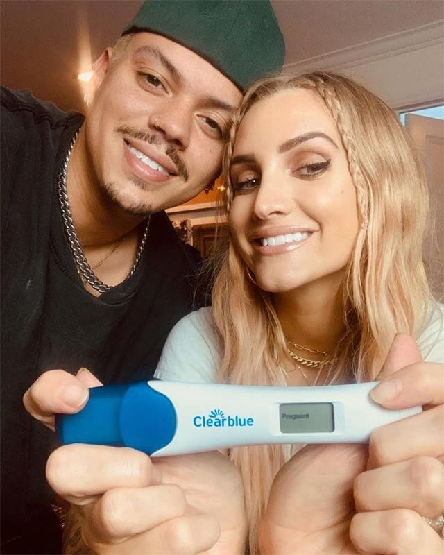 Ashlee Simpson y Evan Ross van a ser padres por segunda vez