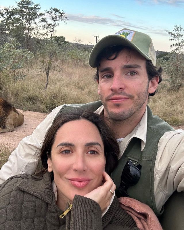 Tamara Falcó e Íñigo Onieva en un safari