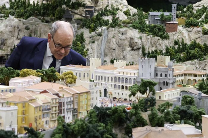 Jacques y Gabriella, protagonistas de un viaje oficial por un Mónaco en miniatura