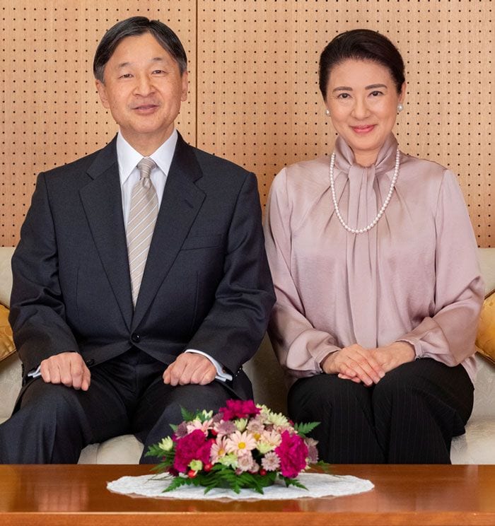 Naruhito y Masako de Japón en el cumpleaños de la Emperatriz