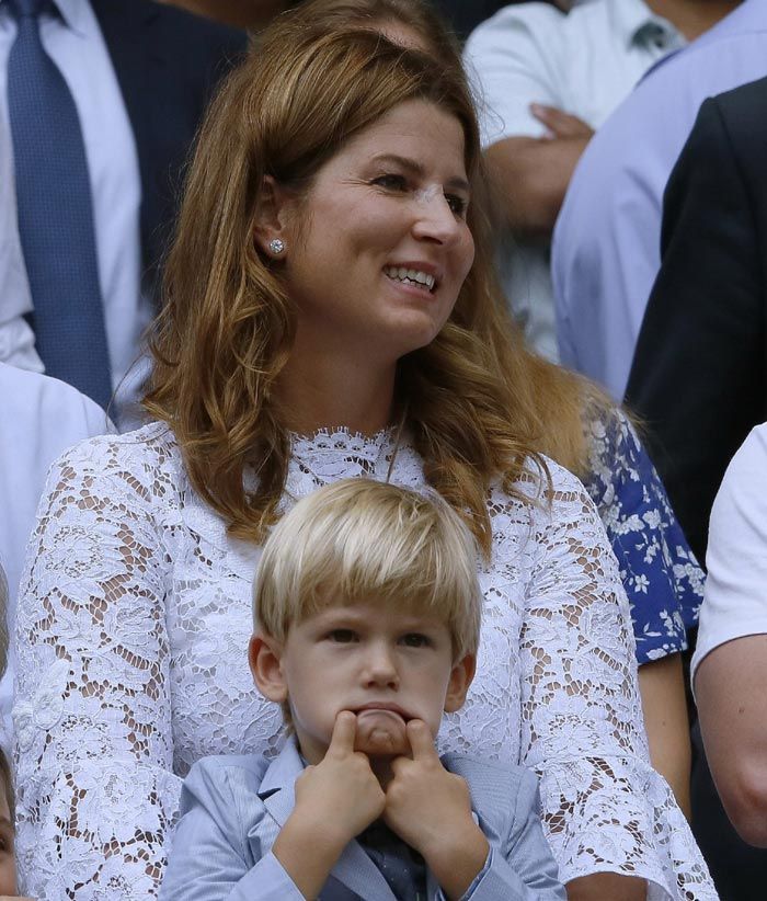 Mirka, mujer de Roger Federer