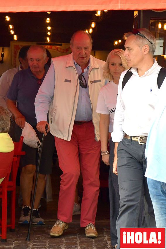 El Rey Juan Carlos en Saint Tropez