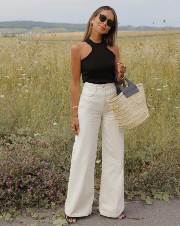 sincerelyjules pantalon blanco