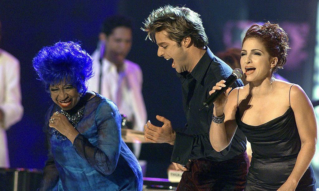 Celia Cruz, Ricky Martin y Gloria Estefan en los Latin Grammy 2000