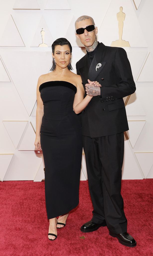 Kourtney Kardashian y Travis Barker